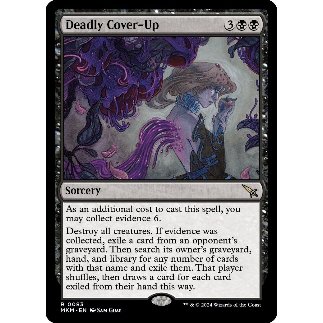 Image for Deadly Cover-Up (83) (MKM) - Magic: The Gathering