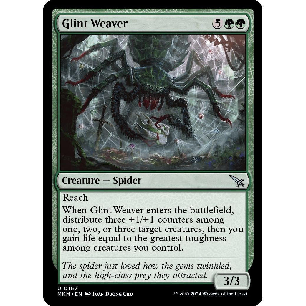 Image for Glint Weaver (162) (MKM) - Magic: The Gathering