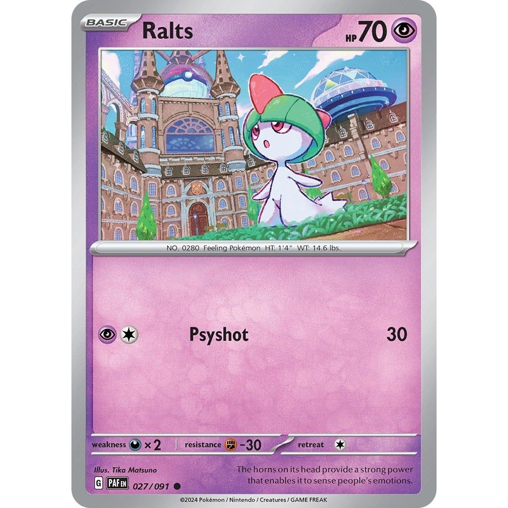 Image for Ralts (027/091) (PAF) - Pokemon