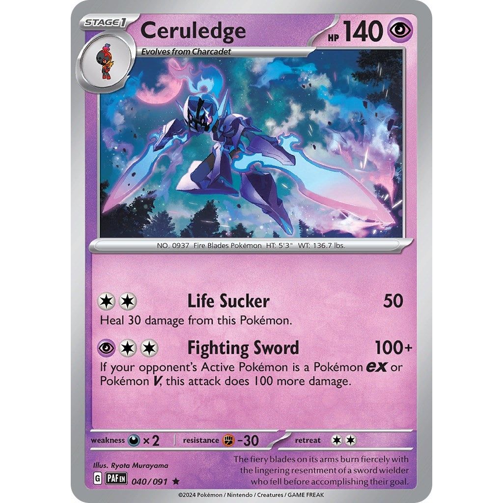 Image for Ceruledge (040/091) (PAF) - Pokemon