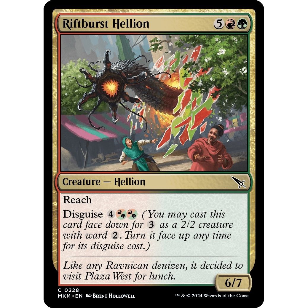 Image for Riftburst Hellion (228) (MKM) - Magic: The Gathering