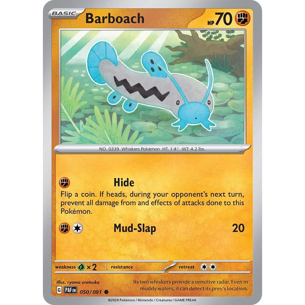 Image for Barboach (050/091) (PAF) - Pokemon
