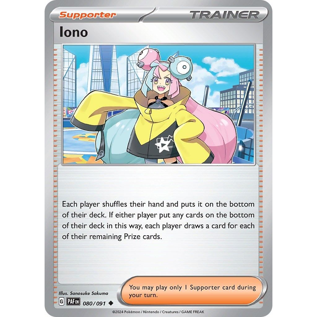 Image for Iono (080/091) (PAF) - Pokemon