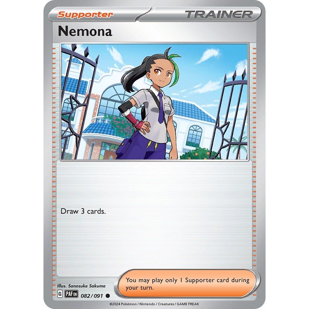 Image for Nemona (082/091) (PAF) - Pokemon