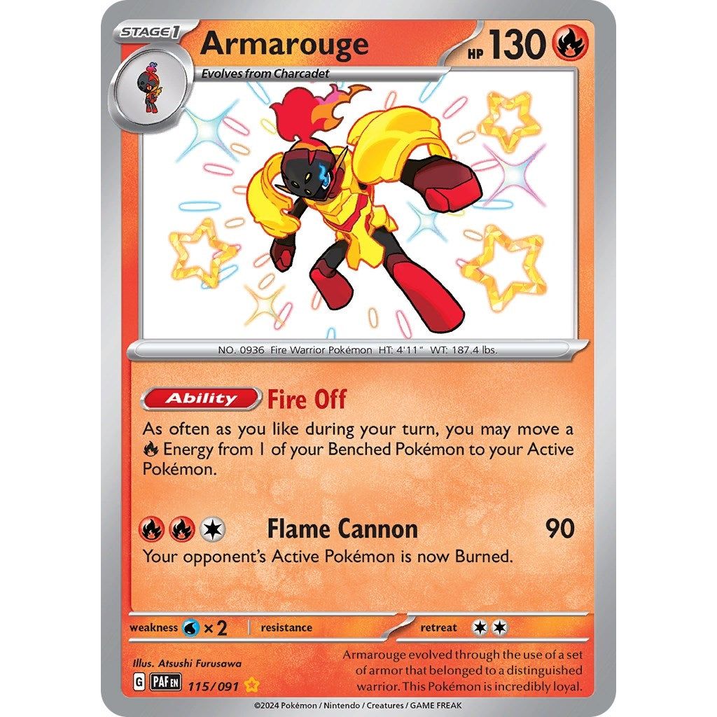 Image for Armarouge (115/091) (PAF) - Pokemon