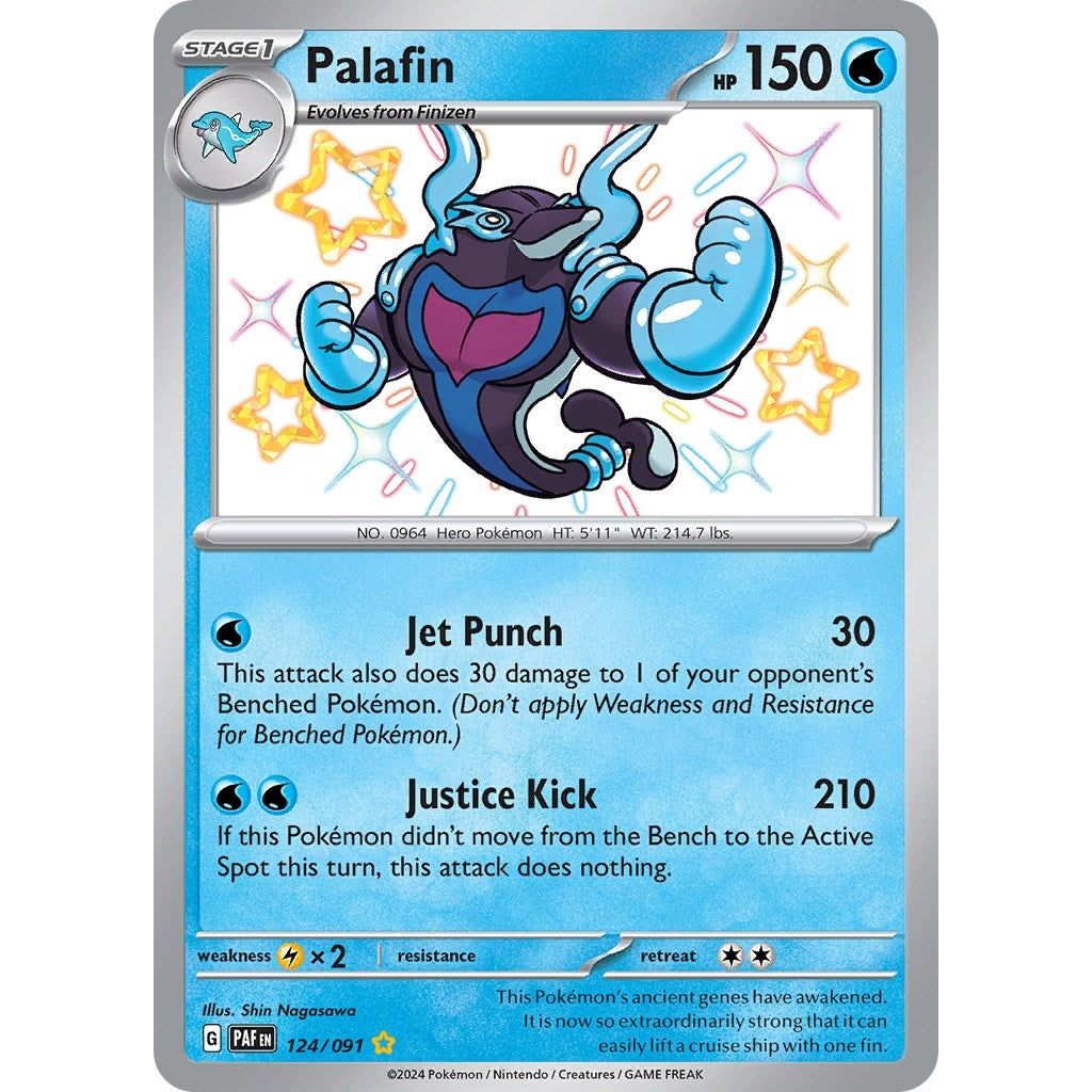 Image for Palafin (124/091) (PAF) - Pokemon
