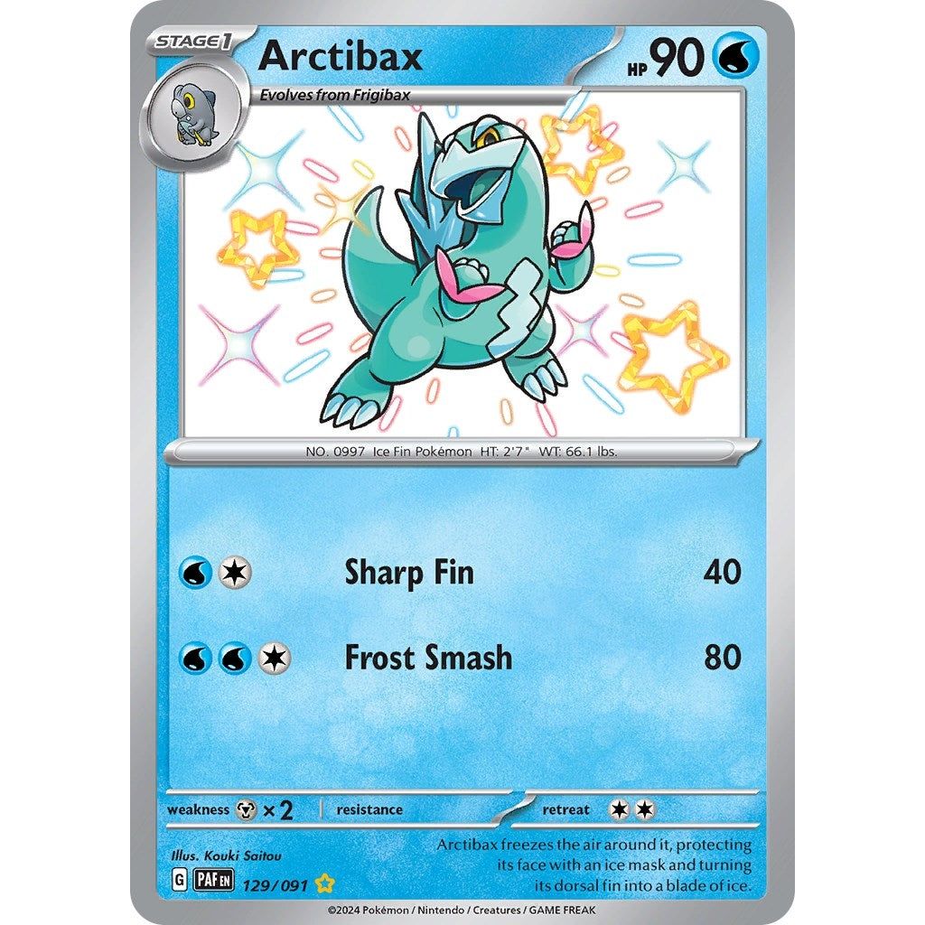 Image for Arctibax (129/091) (PAF) - Pokemon