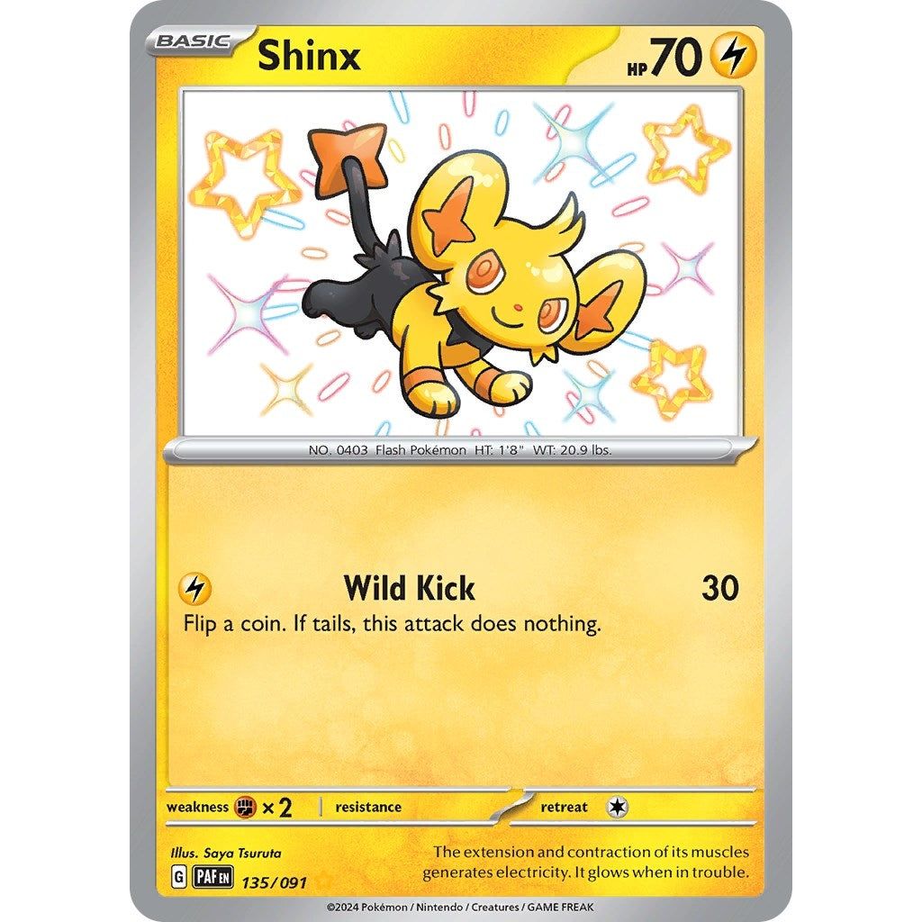 Image for Shinx (135/091) (PAF) - Pokemon