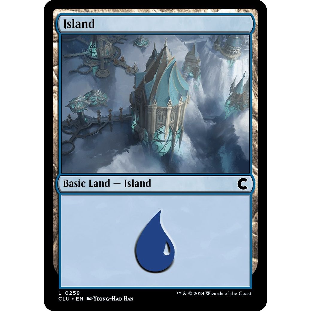 Image for Island (0259) (259) (CLU) - Magic: The Gathering