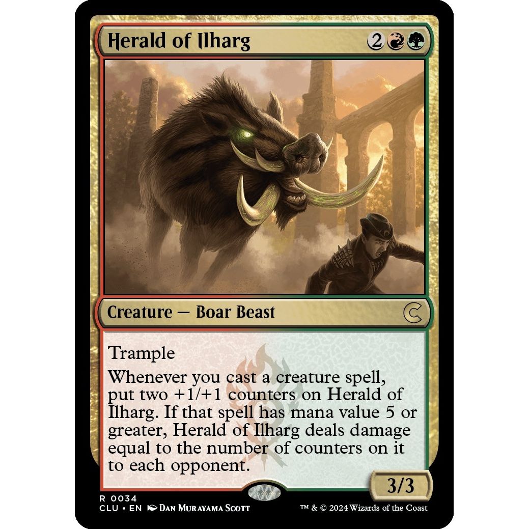 Image for Herald of Ilharg (34) (CLU) - Magic: The Gathering
