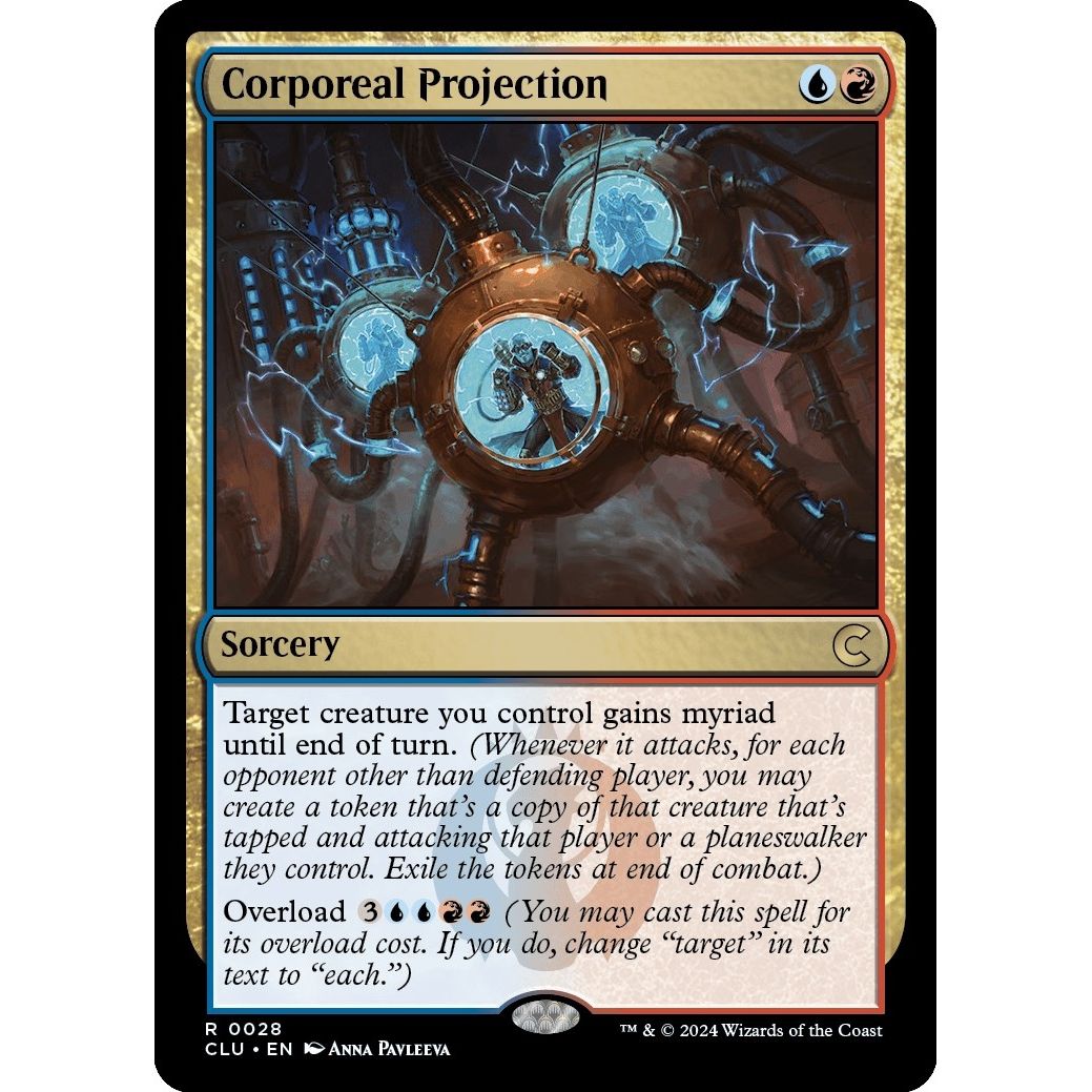 Image for Corporeal Projection (28) (CLU) - Magic: The Gathering