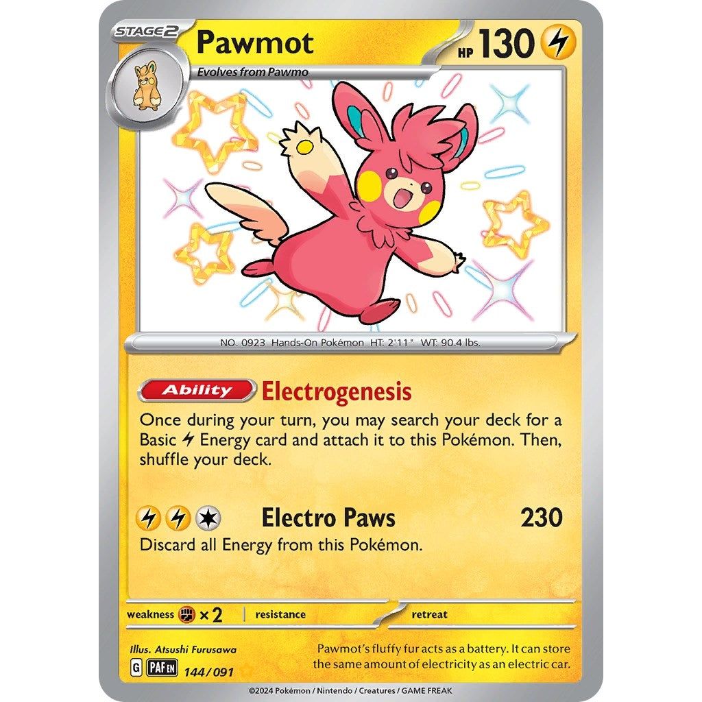 Image for Pawmot (144/091) (PAF) - Pokemon