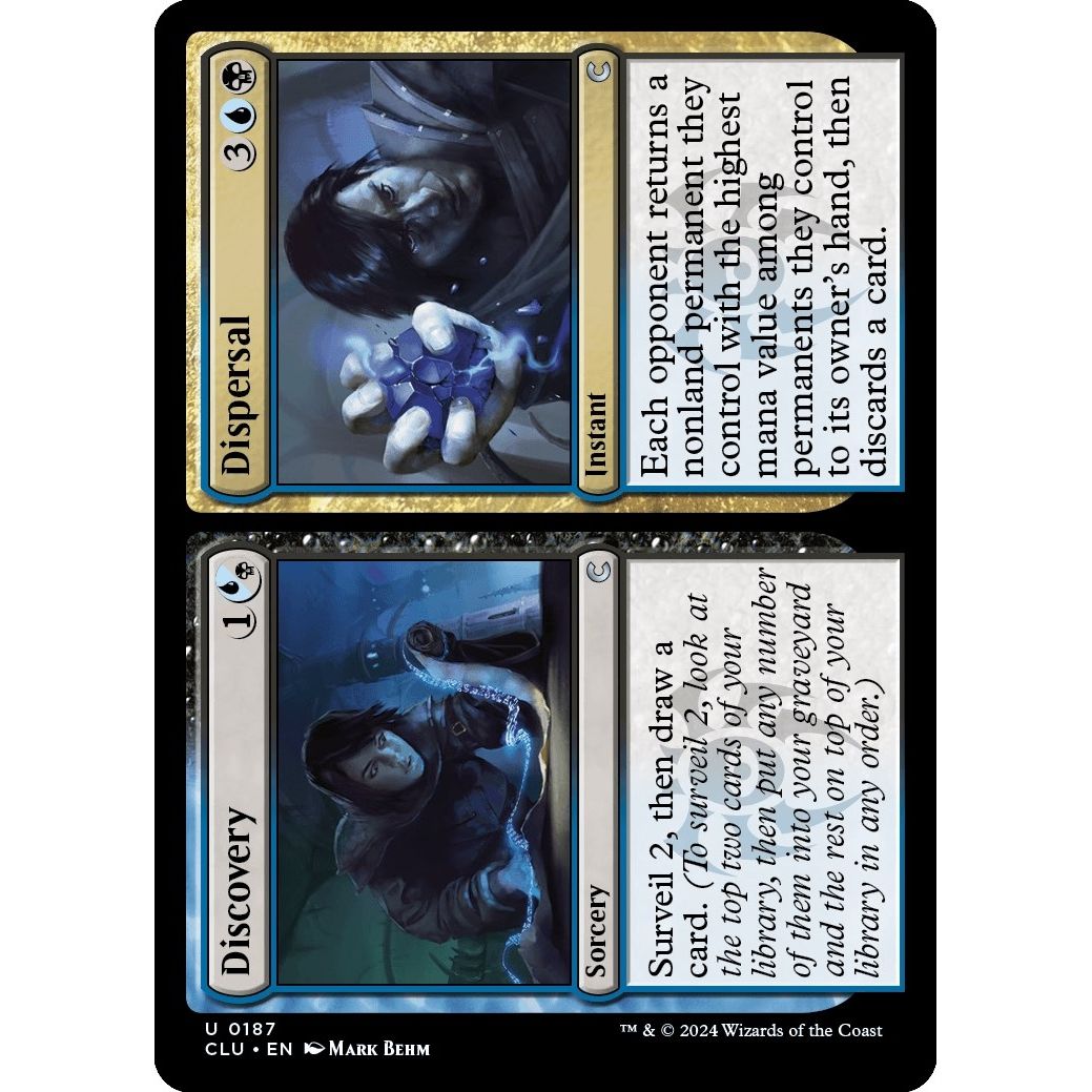 Image for Discovery // Dispersal (187) (CLU) - Magic: The Gathering