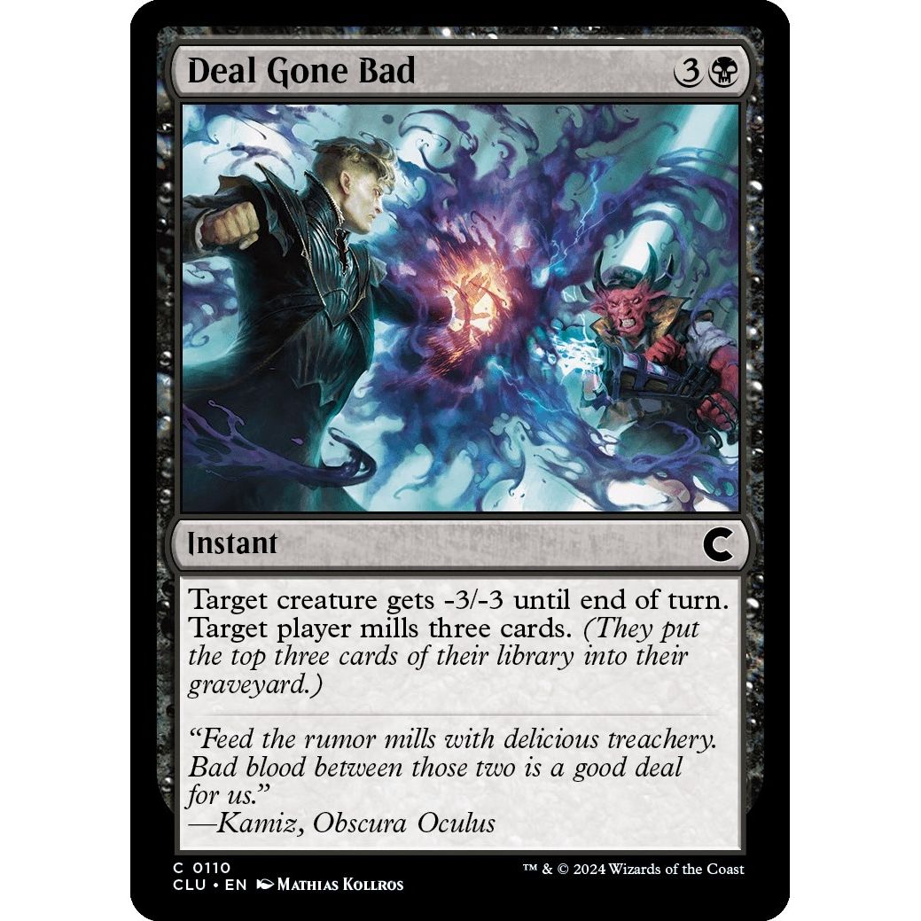 Image for Deal Gone Bad (110) (CLU) - Magic: The Gathering