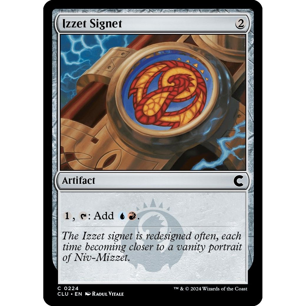Image for Izzet Signet (224) (CLU) - Magic: The Gathering