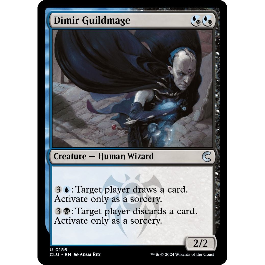 Image for Dimir Guildmage (186) (CLU) - Magic: The Gathering