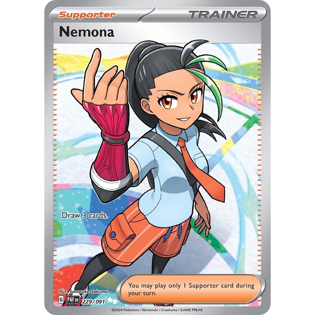 Image for Nemona (229/091) (PAF) - Pokemon