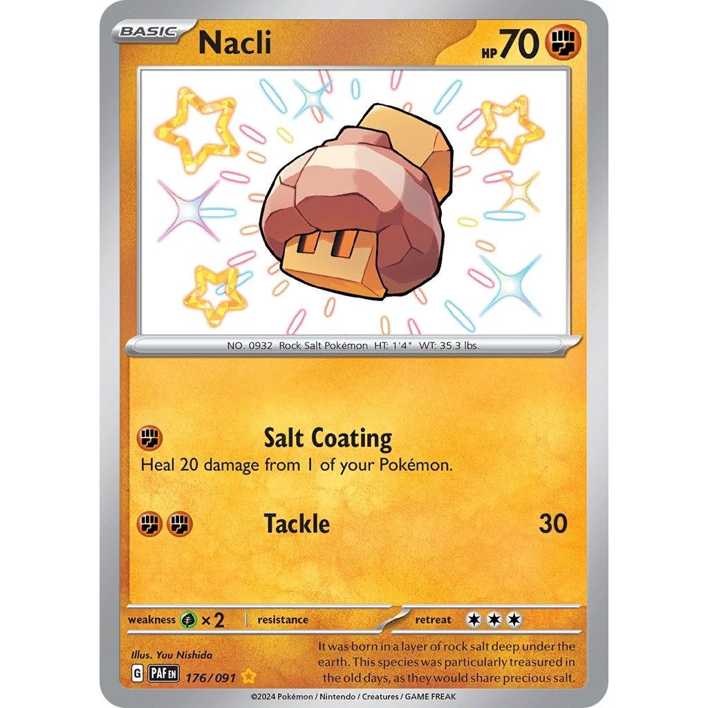 Image for Nacli (176/091) (PAF) - Pokemon