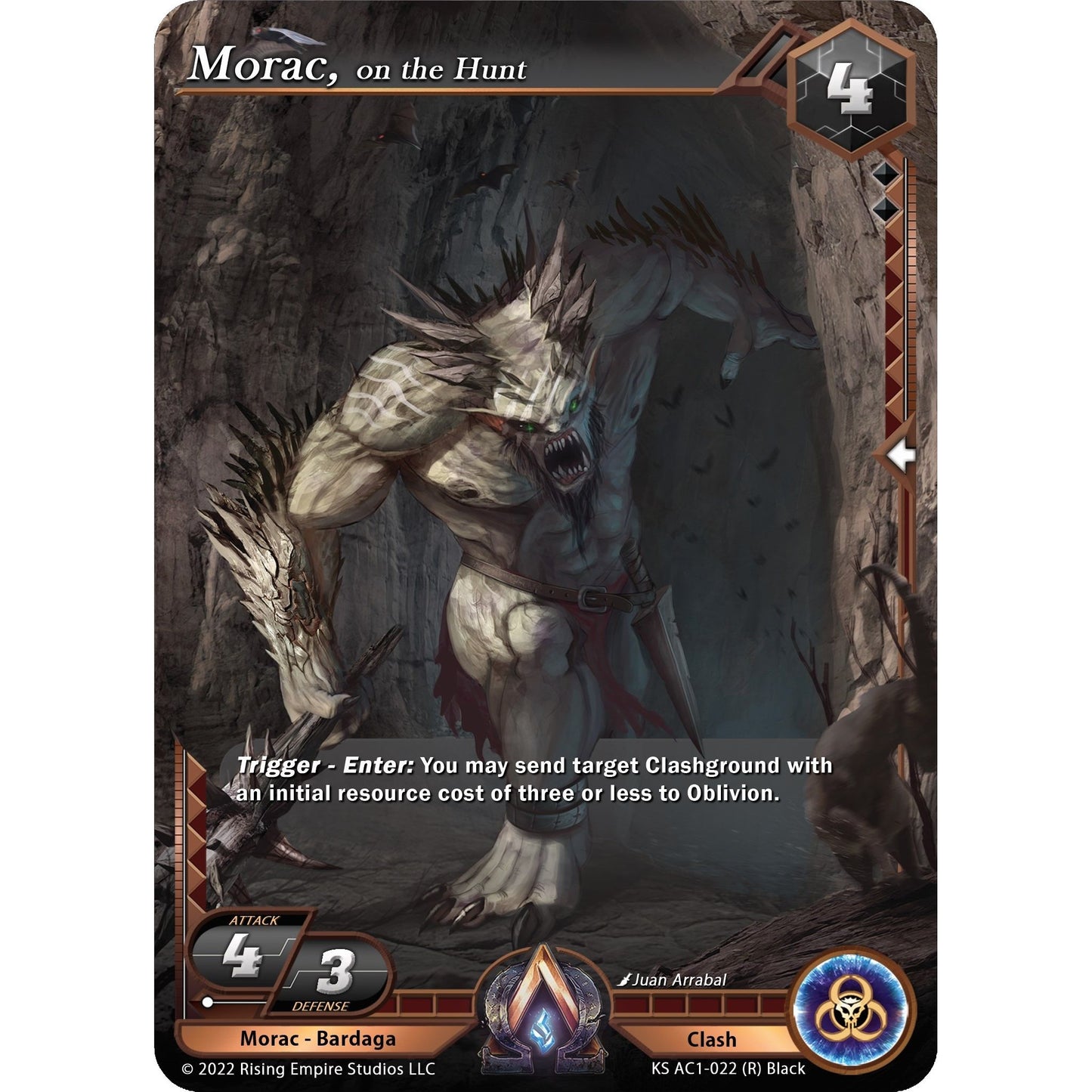 Image for Morac, on the Hunt (KS AC1-022) (KS AC1) - Alpha Clash