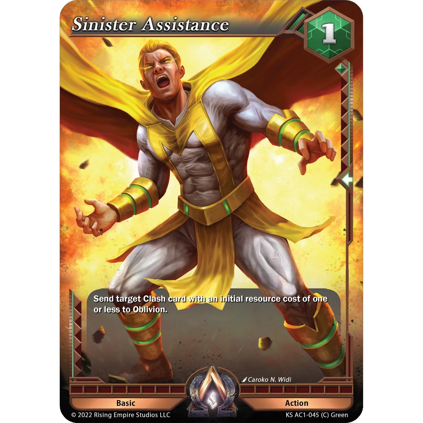 Image for Sinister Assistance (KS AC1-045) (KS AC1) - Alpha Clash