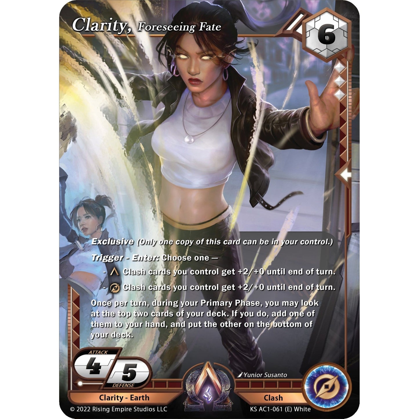 Image for Clarity, Foreseeing Fate (KS AC1-061) (KS AC1) - Alpha Clash