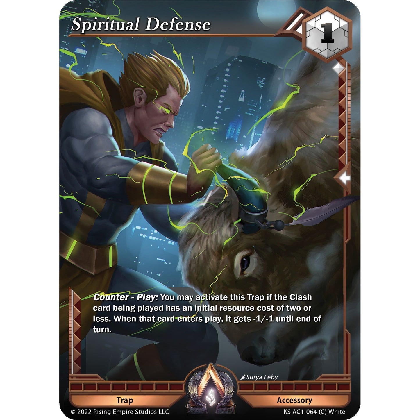 Image for Spiritual Defense (KS AC1-064) (KS AC1) - Alpha Clash