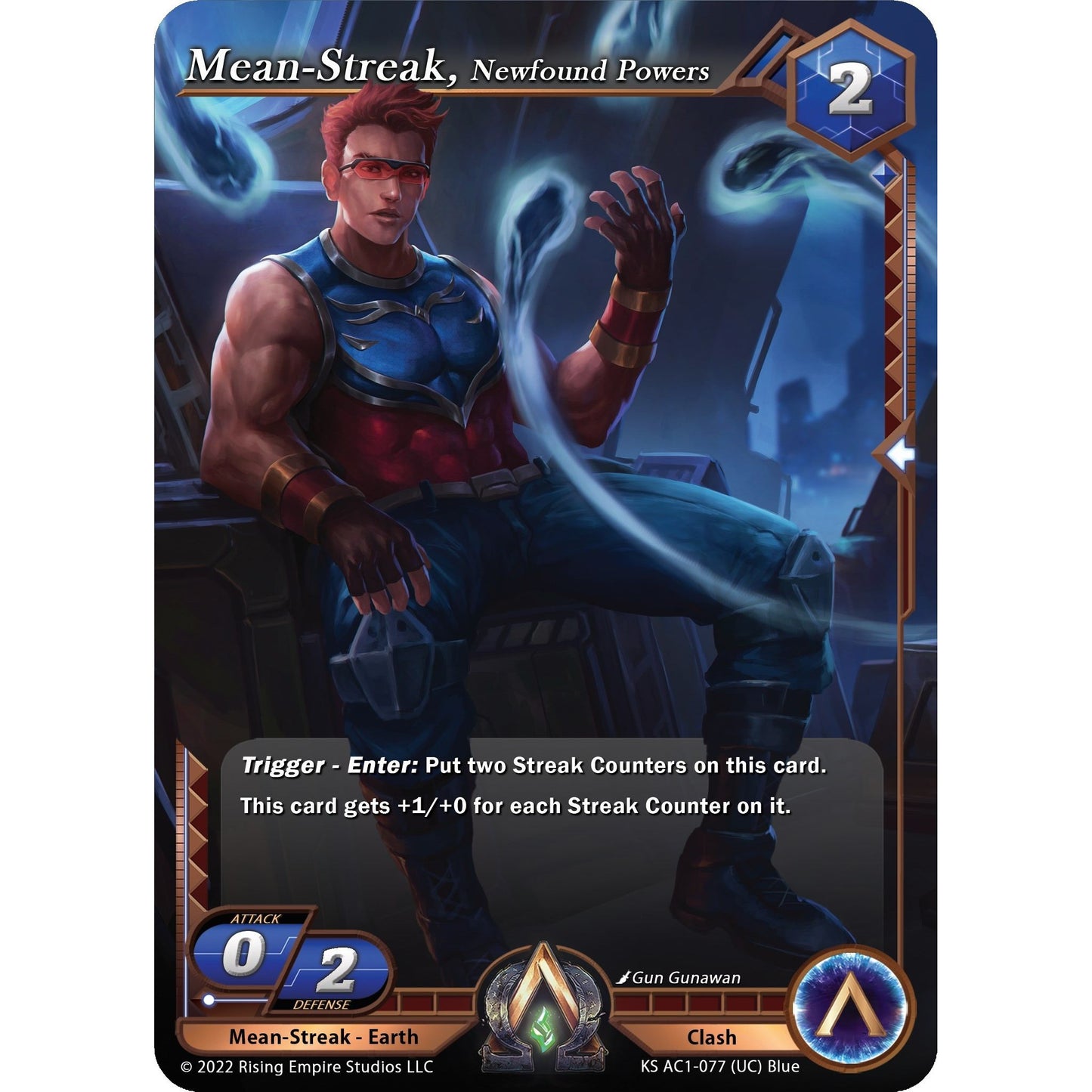Image for Mean-Streak, Newfound Powers (KS AC1-077) (KS AC1) - Alpha Clash