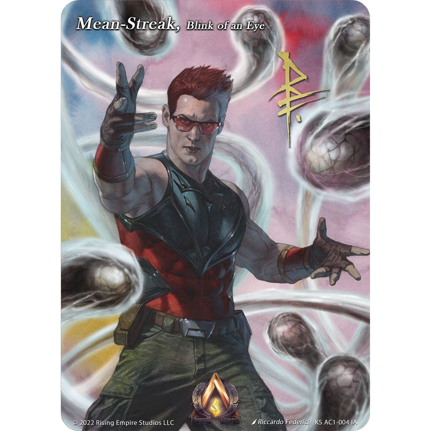 Image for Mean-Streak, Blinke of an Eye (Iconic Art) (KS AC1-004 IA) (KS AC1) - Alpha Clash