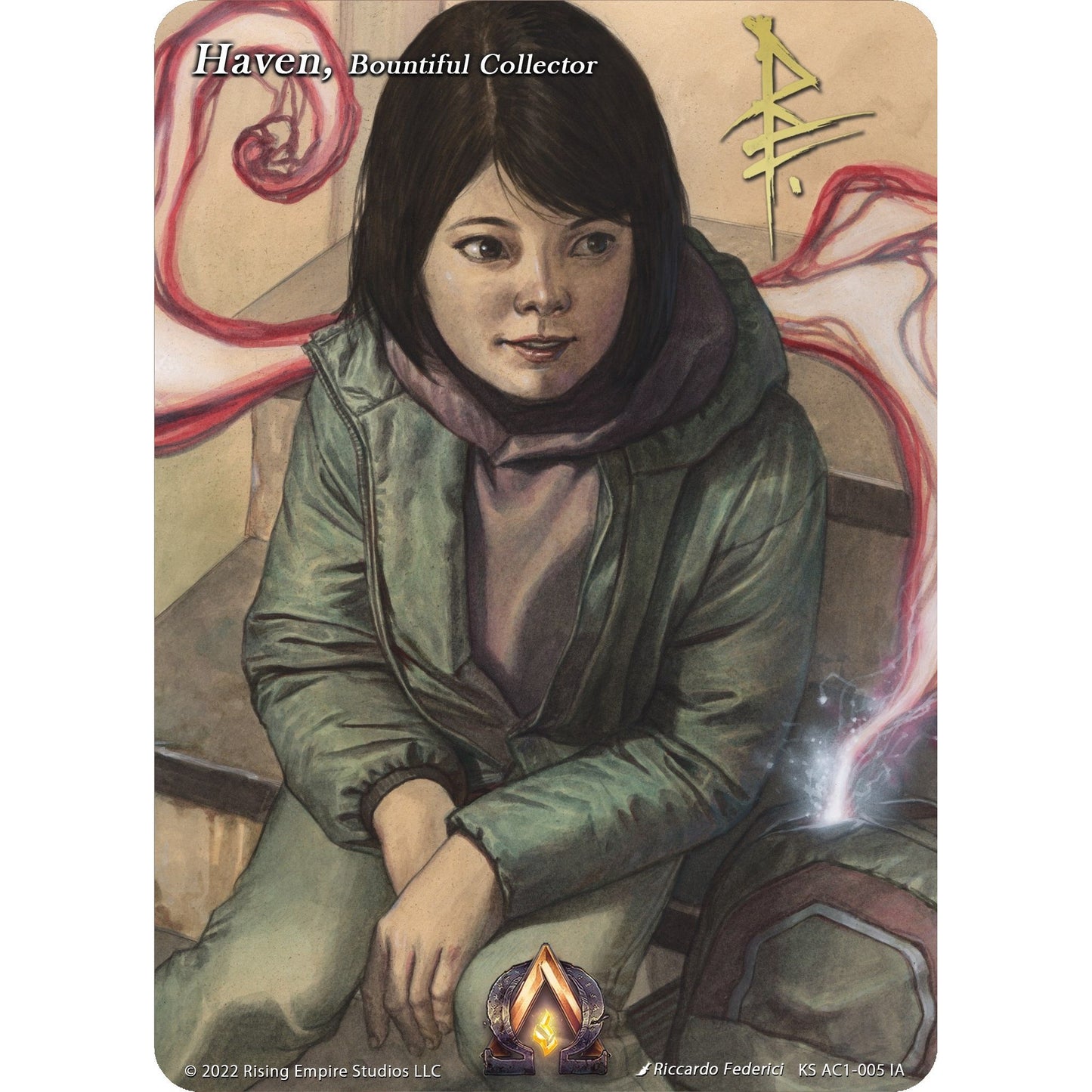 Image for Haven, Bountiful Collector (Iconic Art) (KS AC1-005 IA) (KS AC1) - Alpha Clash