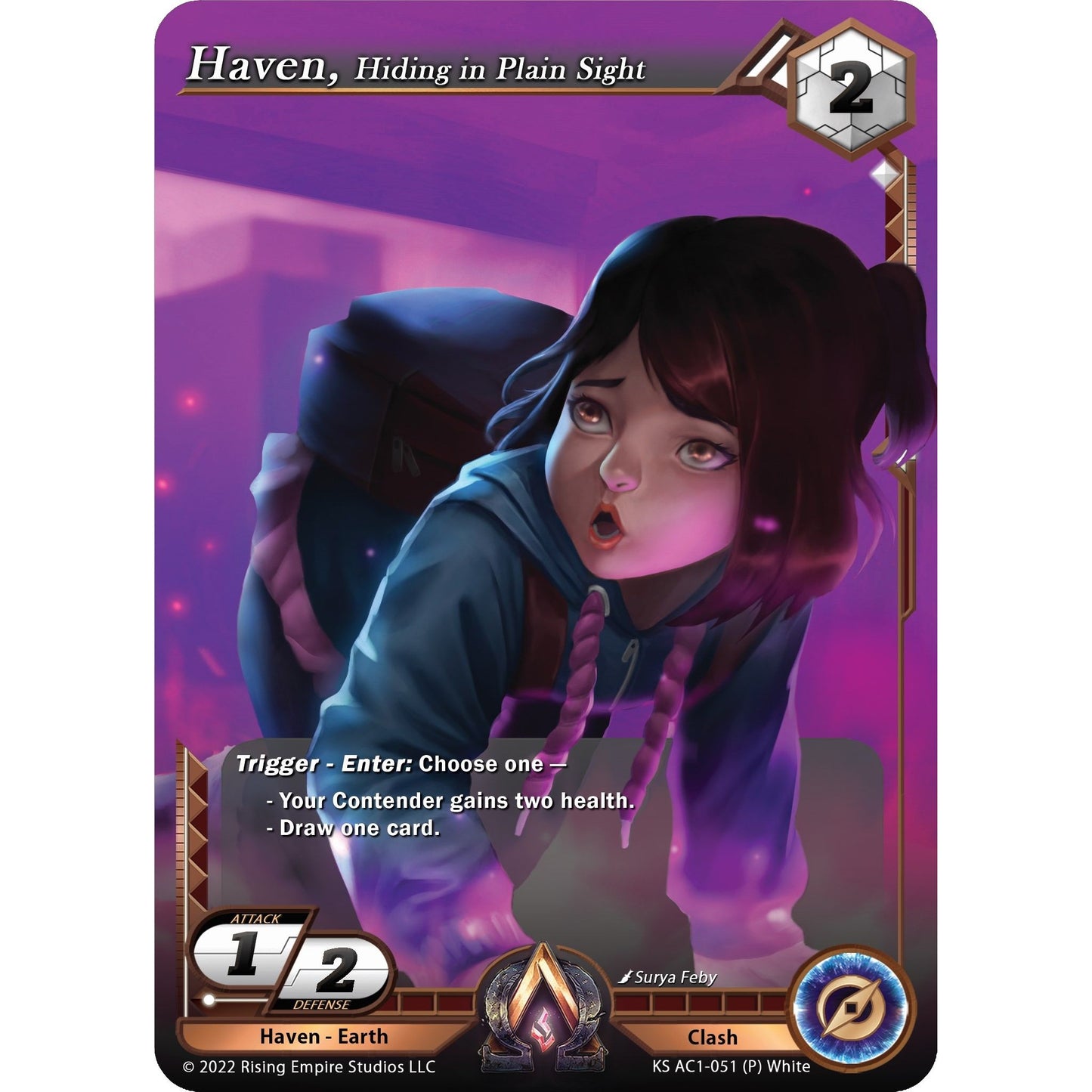 Image for Haven, Hiding in Plain Sight (Stretch Goal Promo) (KS AC1-051) (KS AC1) - Alpha Clash
