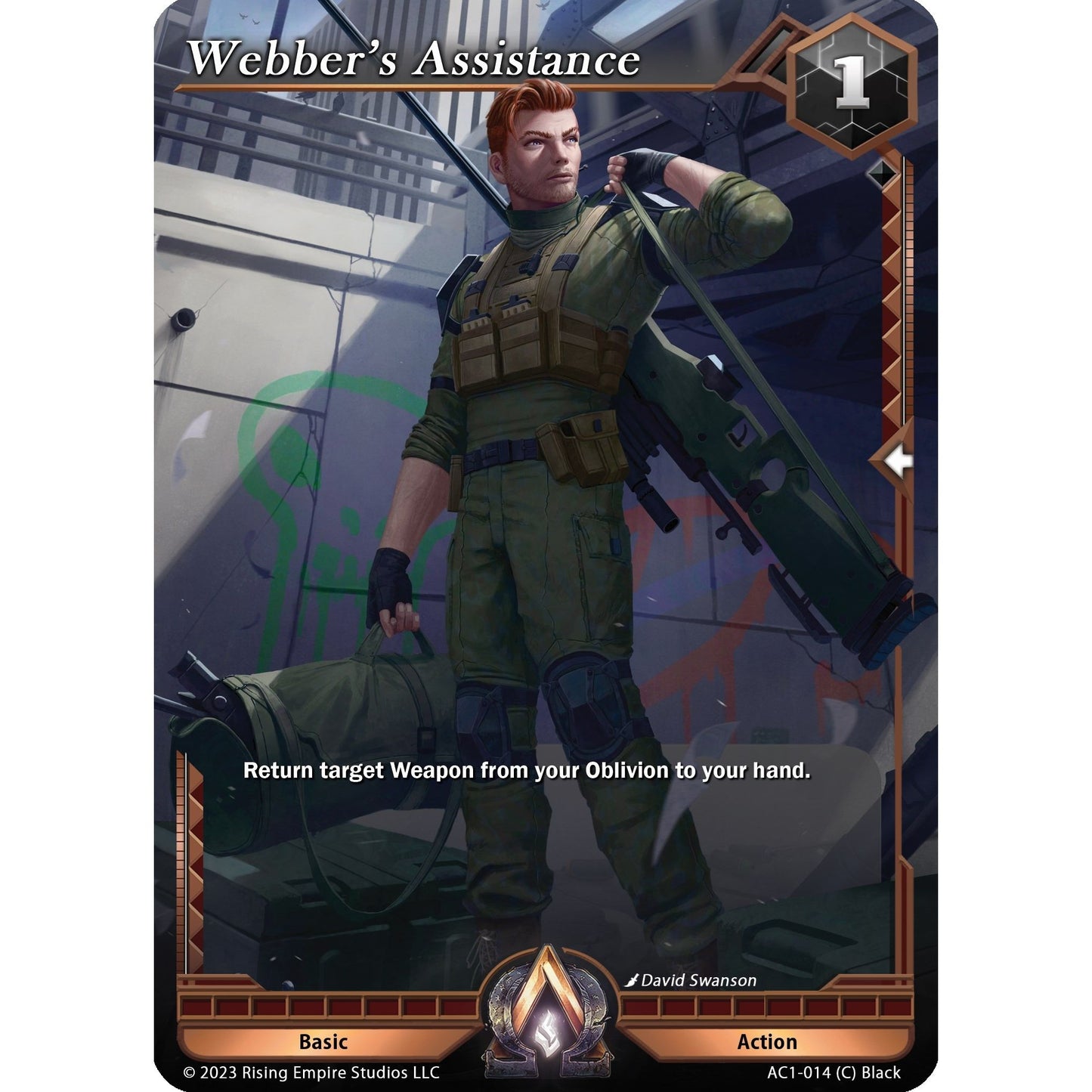 Image for Webber's Assistance (AC1-014) (AC1) - Alpha Clash