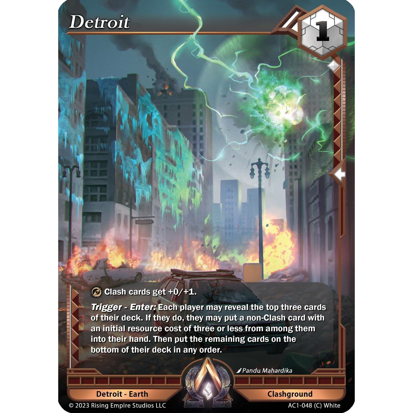 Image for Detroit (AC1-048) (AC1) - Alpha Clash