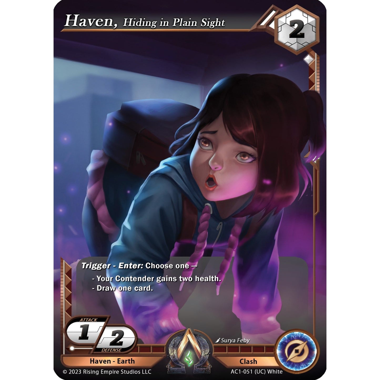 Image for Haven, Hiding in Plain Sight (AC1-051) (AC1) - Alpha Clash