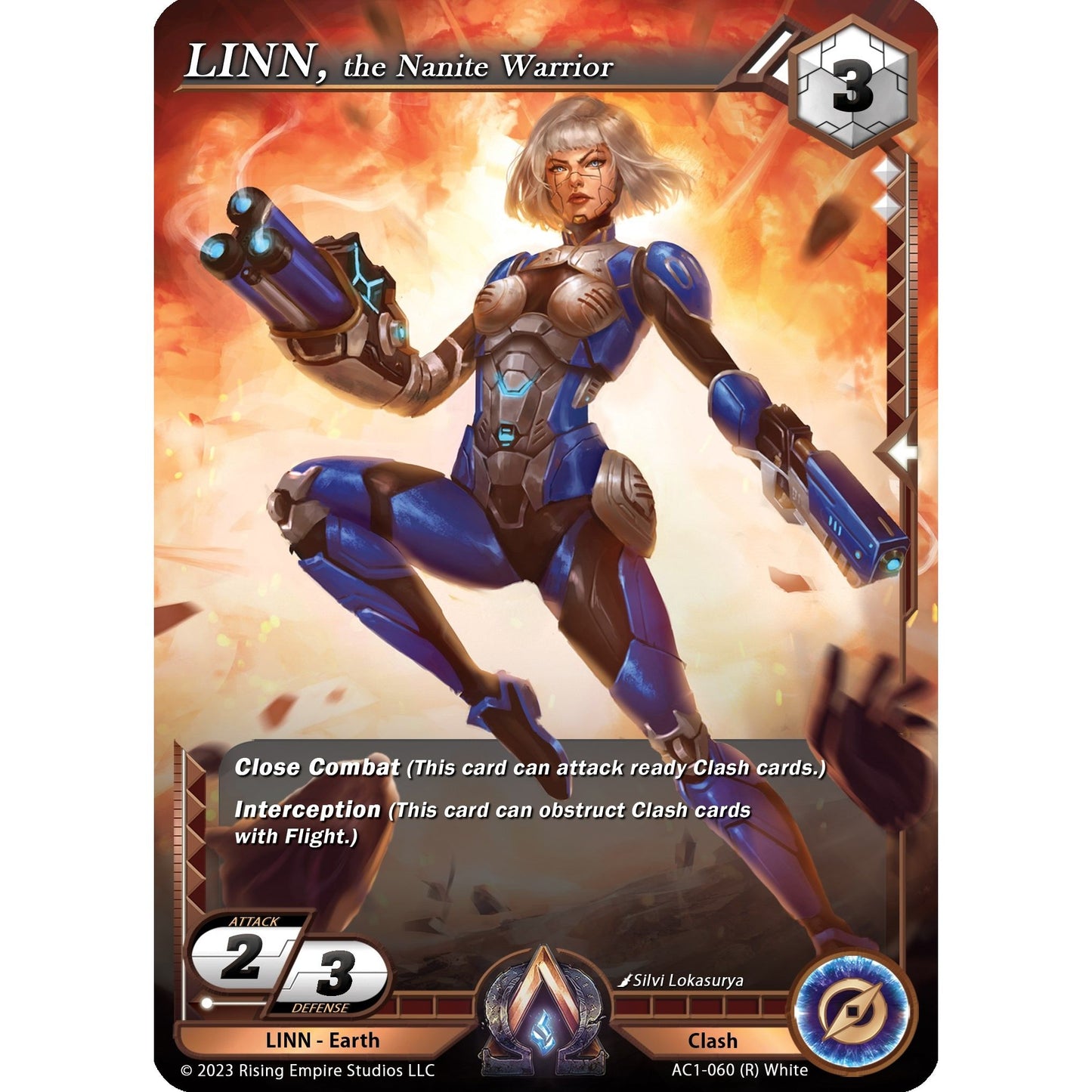 Image for LINN, the Nanite Warrior (AC1-060) (AC1) - Alpha Clash