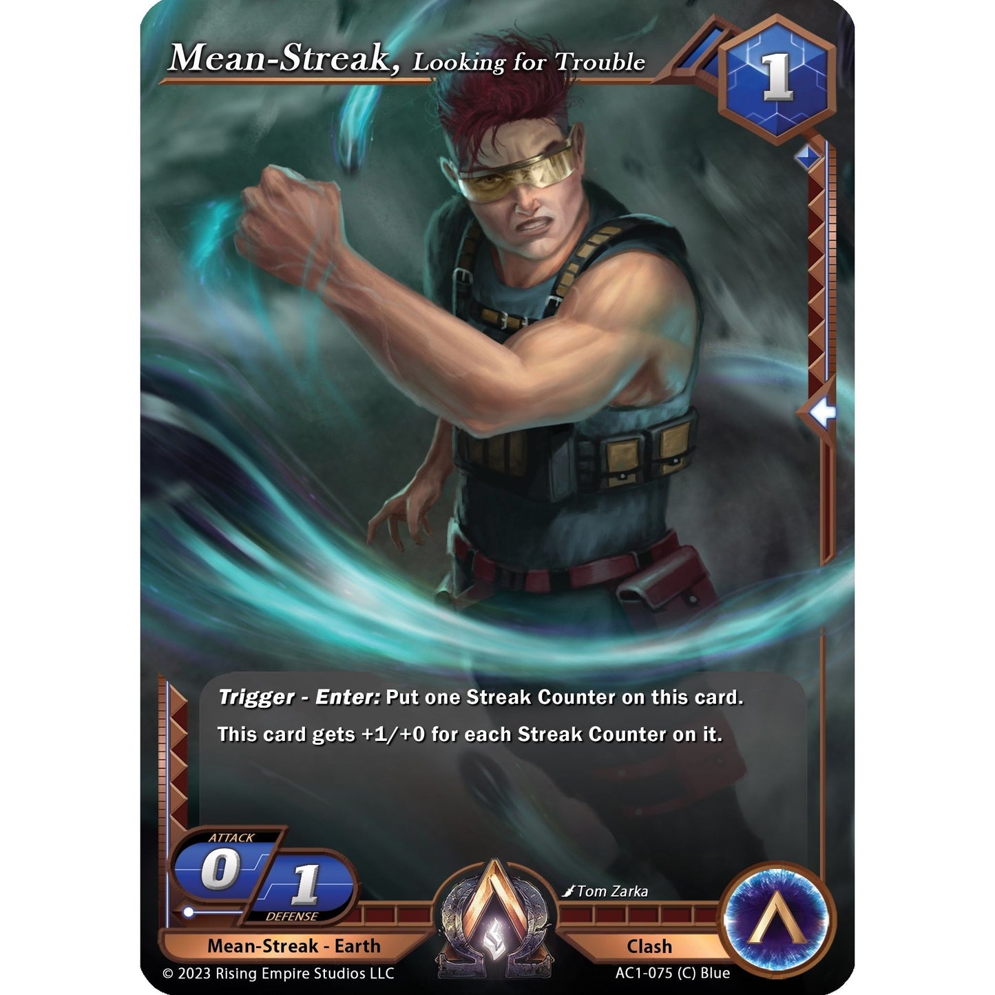 Image for Mean-Streak, Looking for Trouble (AC1-075) (AC1) - Alpha Clash