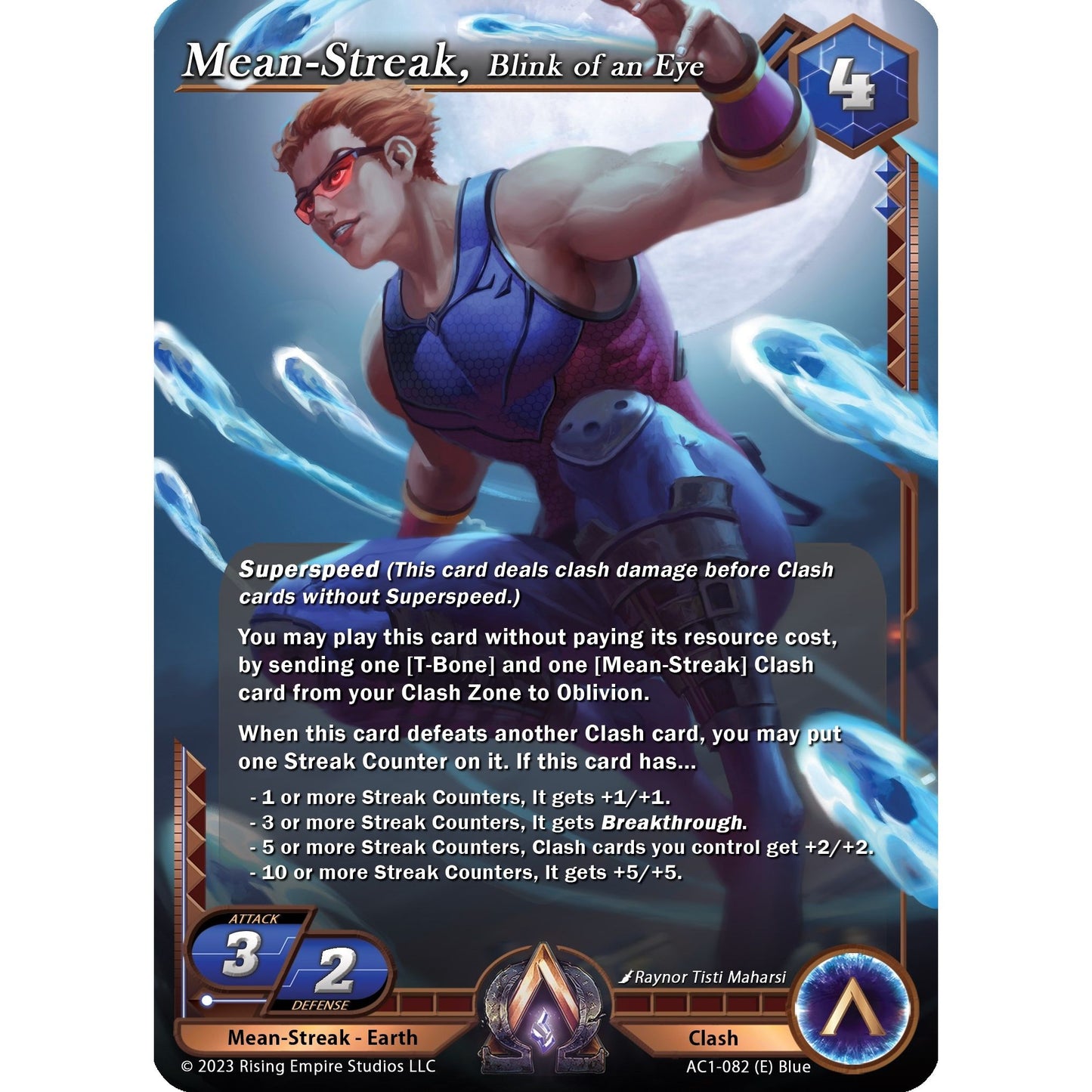 Image for Mean-Streak, Blink of an Eye (AC1-082) (AC1) - Alpha Clash