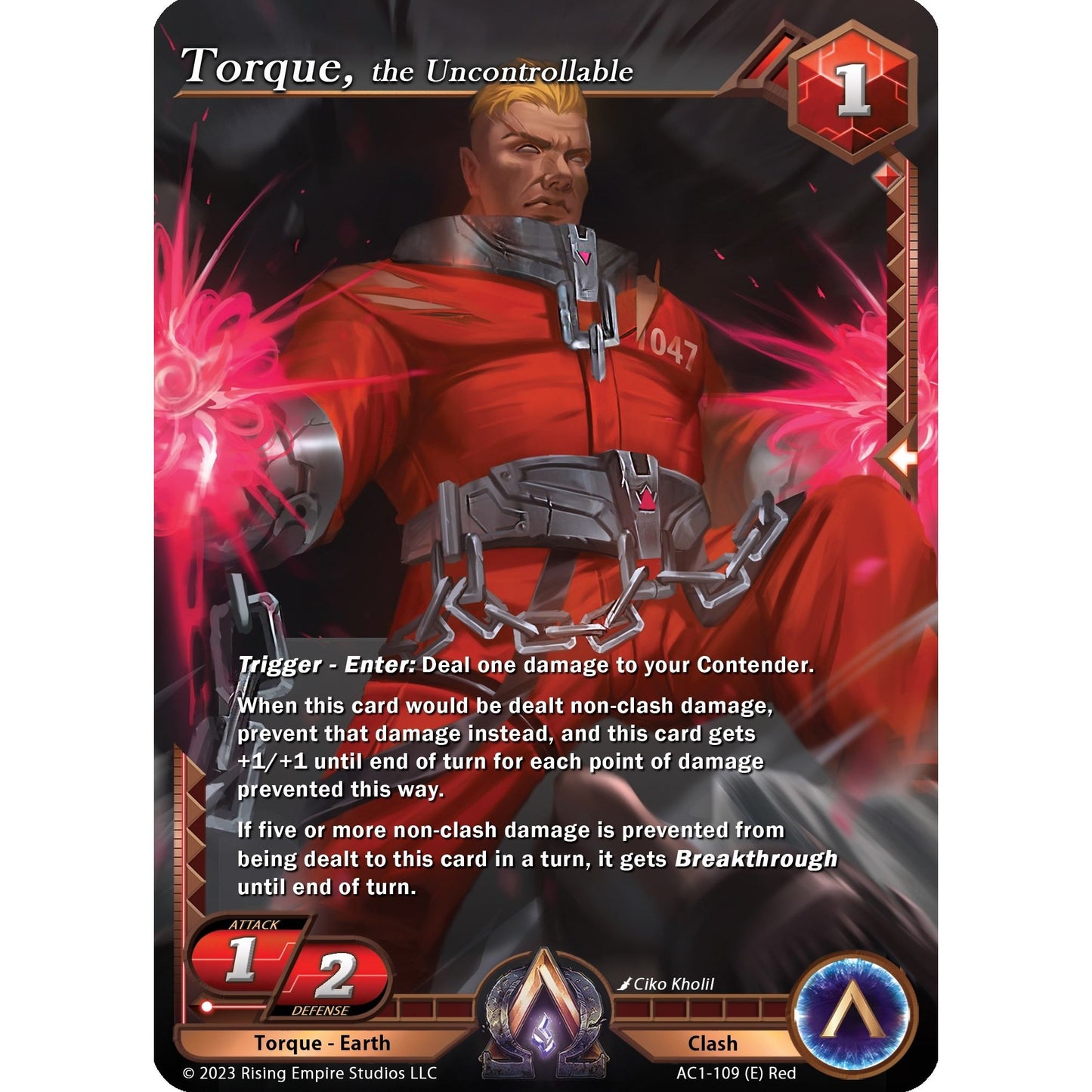 Image for Torque, the Uncontrollable (AC1-109) (AC1) - Alpha Clash