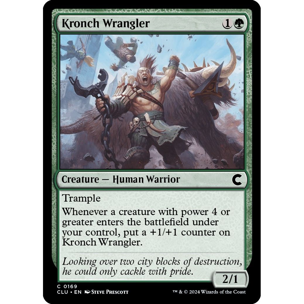 Image for Kronch Wrangler (169) (CLU) - Magic: The Gathering