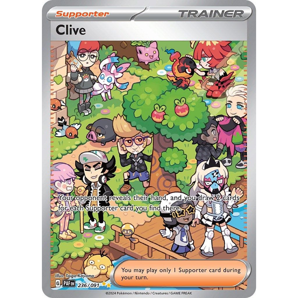 Image for Clive (236/091) (PAF) - Pokemon