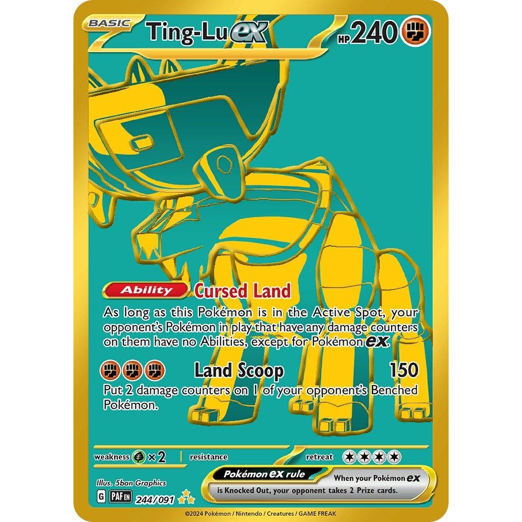 Image for Ting-Lu ex (244/091) (PAF) - Pokemon