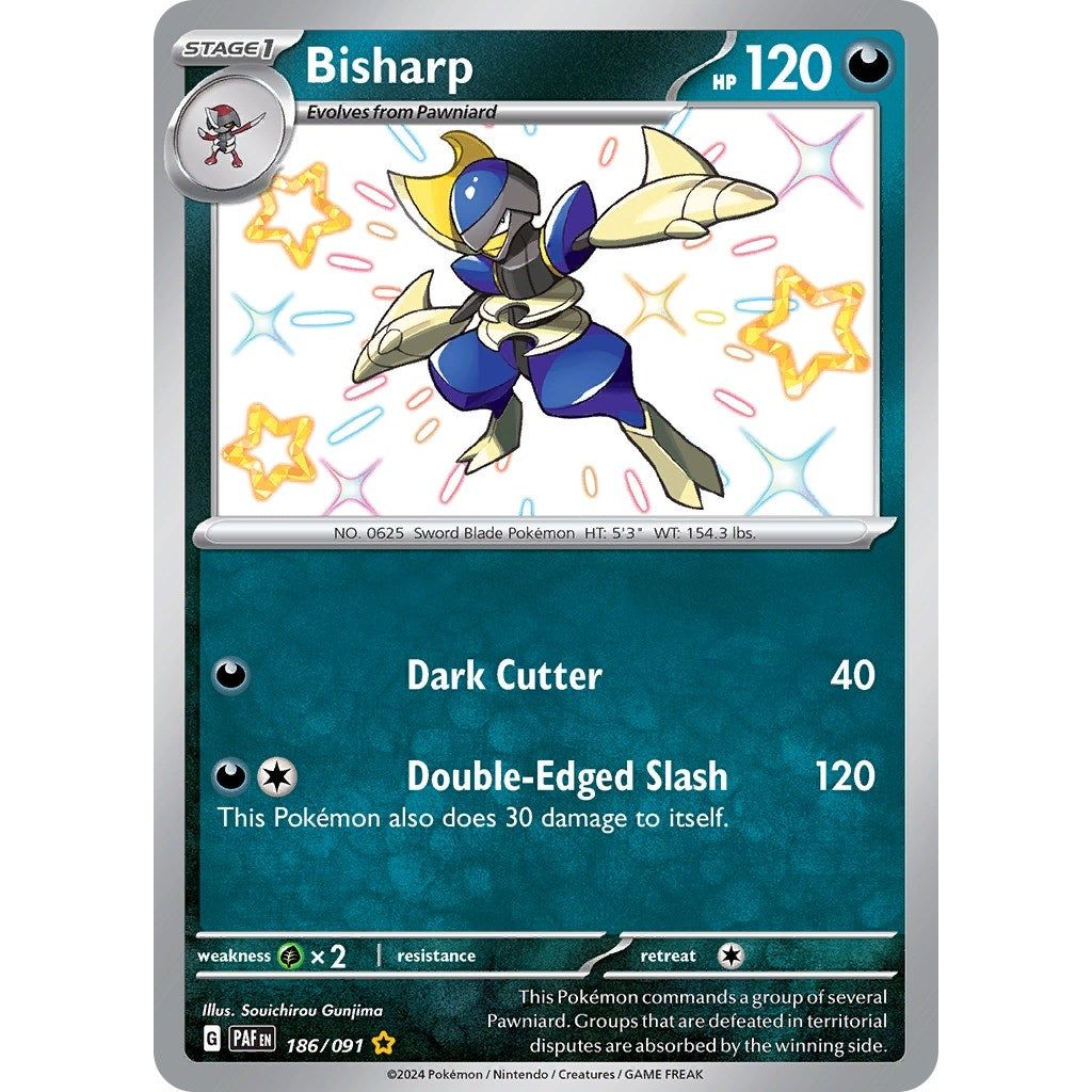 Image for Bisharp (186/091) (PAF) - Pokemon