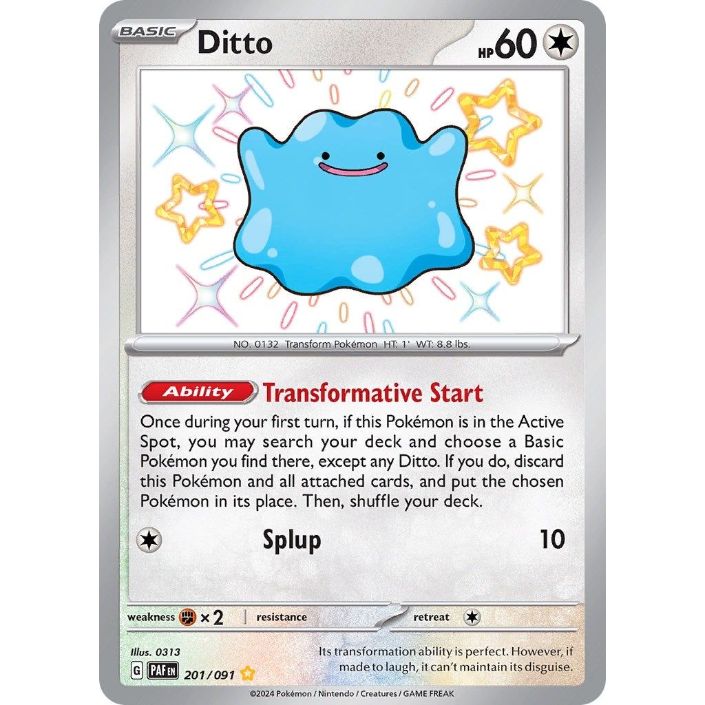 Image for Ditto (201/091) (PAF) - Pokemon