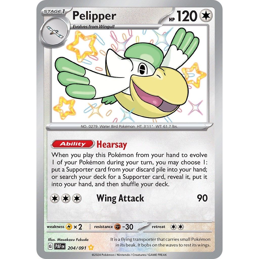 Image for Pelipper (204/091) (PAF) - Pokemon