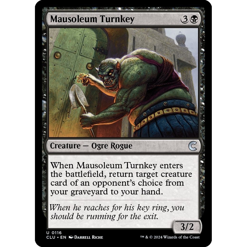 Image for Mausoleum Turnkey (116) (CLU) - Magic: The Gathering