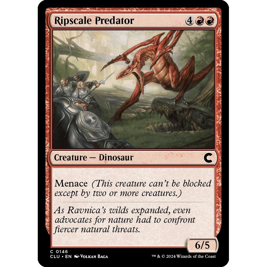 Image for Ripscale Predator (146) (CLU) - Magic: The Gathering