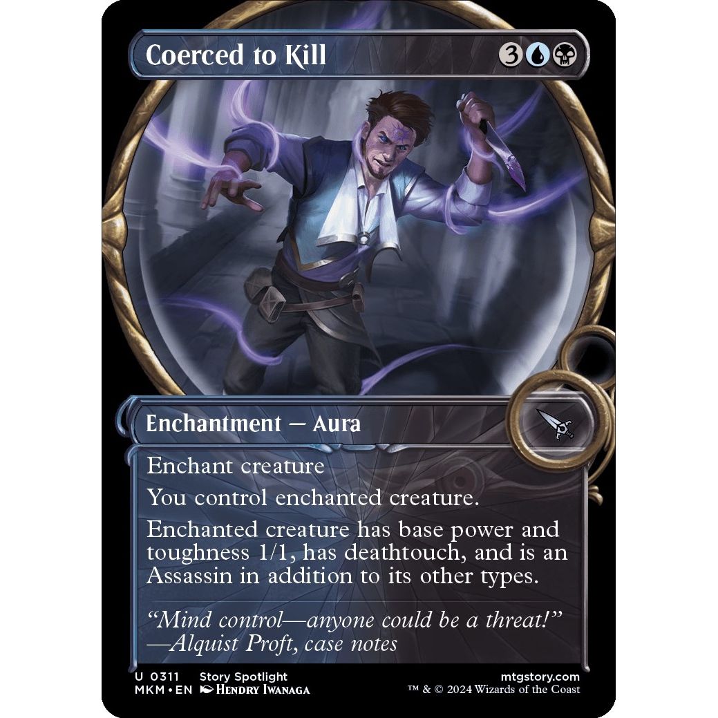 Image for Coerced to Kill (Showcase) (311) (MKM) - Magic: The Gathering