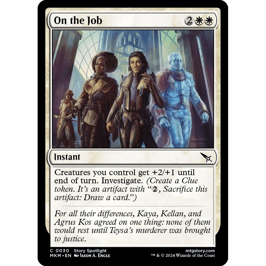 Image for On the Job (30) (MKM) - Magic: The Gathering