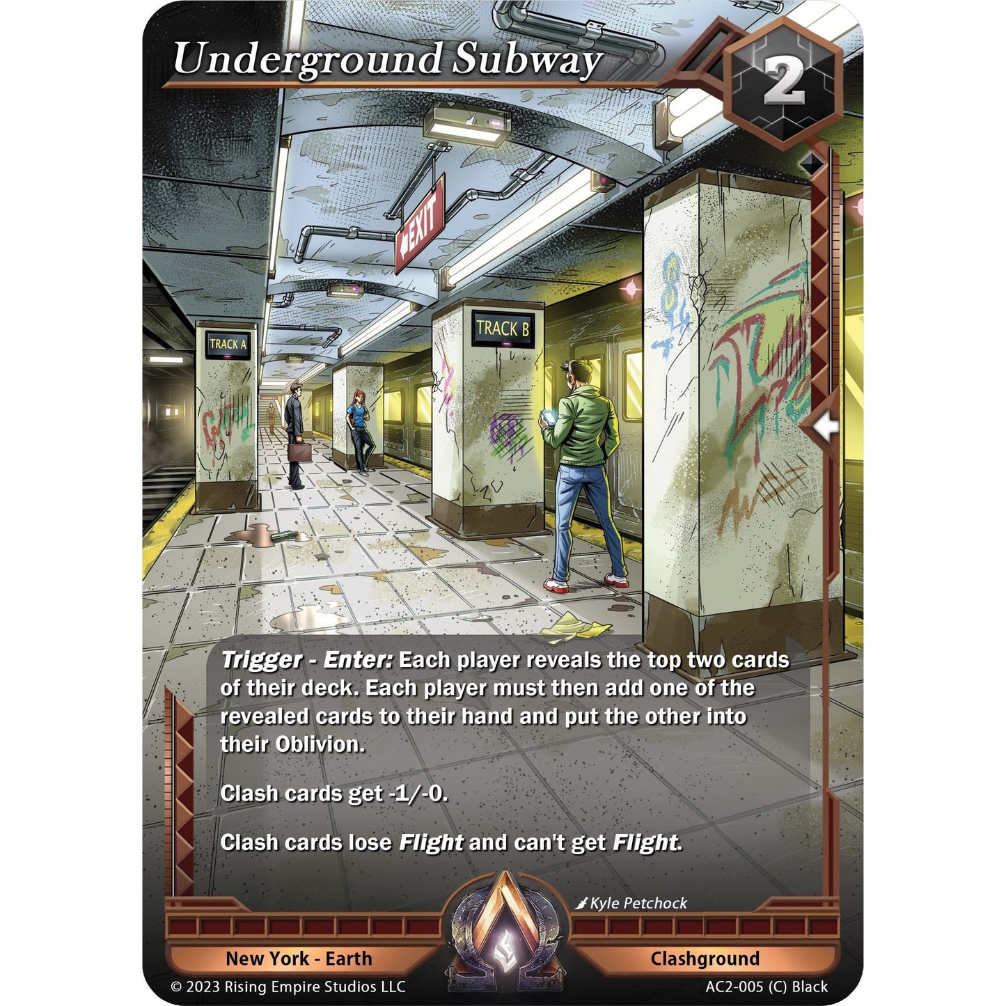 Image for Underground Subway (AC2-005) (AC2) - Alpha Clash
