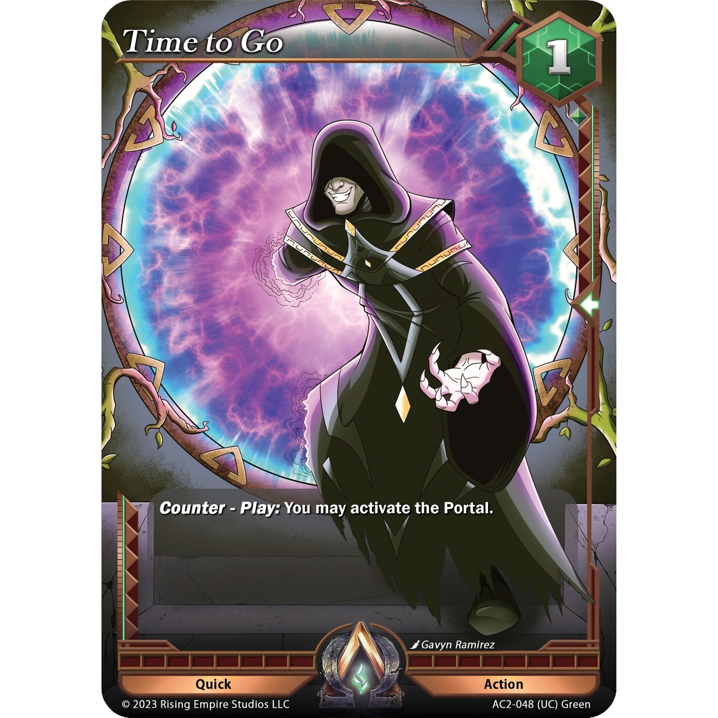 Image for Time to Go (AC2-048) (AC2) - Alpha Clash