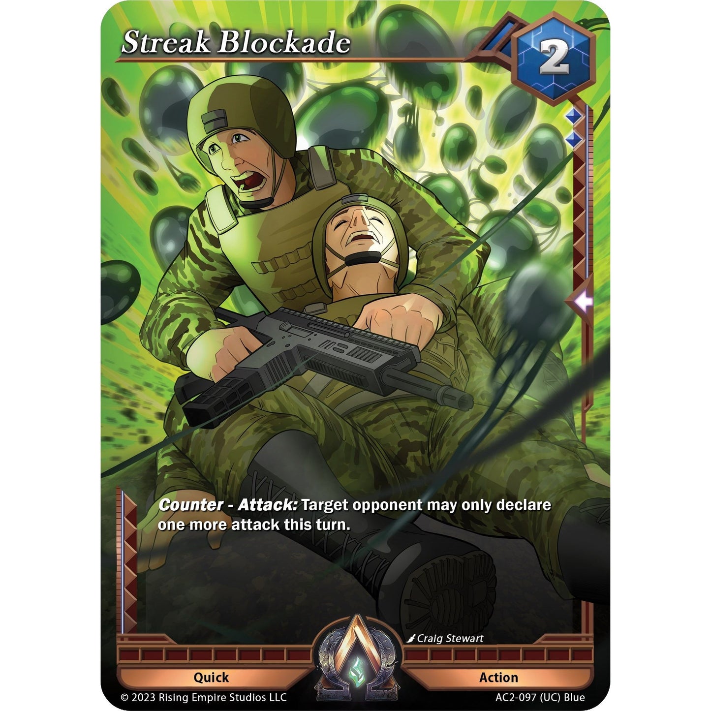 Image for Streak Blockade (AC2-097) (AC2) - Alpha Clash